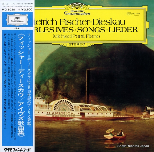 FISCHER-DIESKAU, DIETRICH ives; songs MG1026