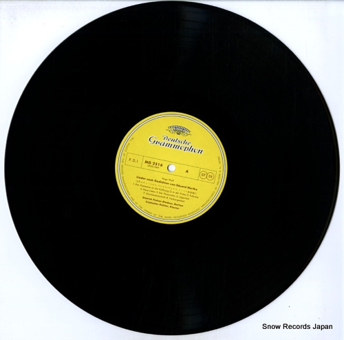 FISCHER-DIESKAU, DIETRICH wolf; morike-lieder MG2516