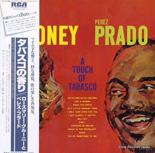 CLOONEY, ROSEMARY / PEREZ PRADO a touch of tabasco RJL-2557