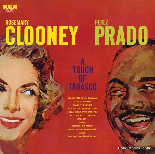 CLOONEY, ROSEMARY / PEREZ PRADO a touch of tabasco RJL-2557