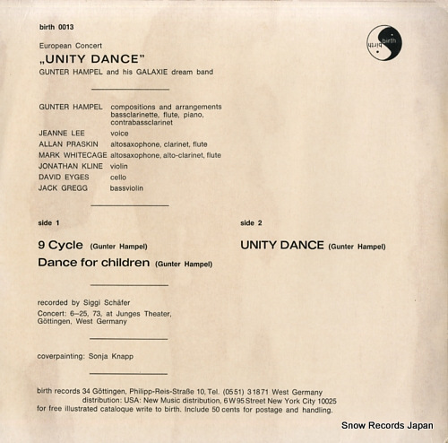HAMPEL, GUNTER, AND HIS GALAXIE DREAM BAND european concerto 