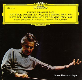 KARAJAN, HERBERT VON bach; suite for orchestra no.2 in b minor MG2169