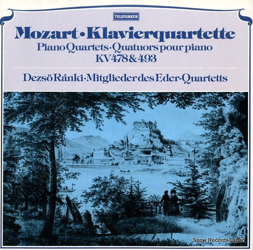 ǥ塼顼 mozart; klavierquartette kv478 & 493 6.42523AW