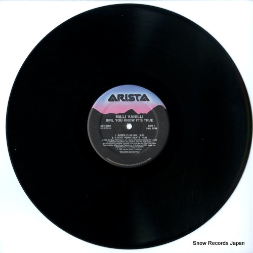 MILLI VANILLI girl you know it's true AD1-9780