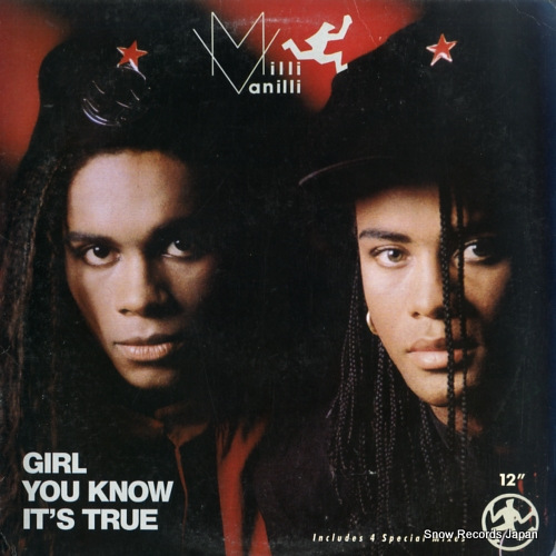 MILLI VANILLI girl you know it's true AD1-9780