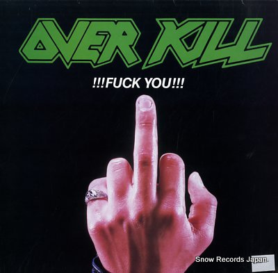OVERKILL fuck you 12FLAG104
