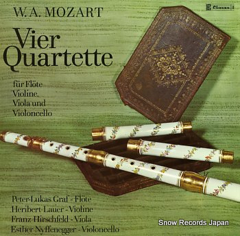 ڡ롼顼 mozart; vier quartette CLAVESP403