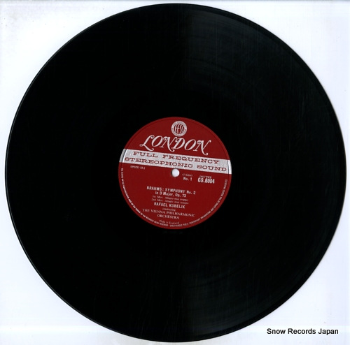 KUBELIK, RAFAEL brahms; symphony no.2 in d major CS6004