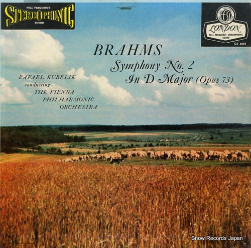 KUBELIK, RAFAEL brahms; symphony no.2 in d major CS6004