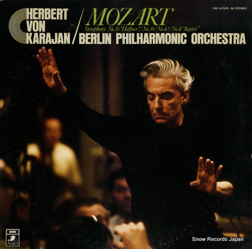 KARAJAN, HERBERT VON mozart; haffner/jupiter EAC-47055-56