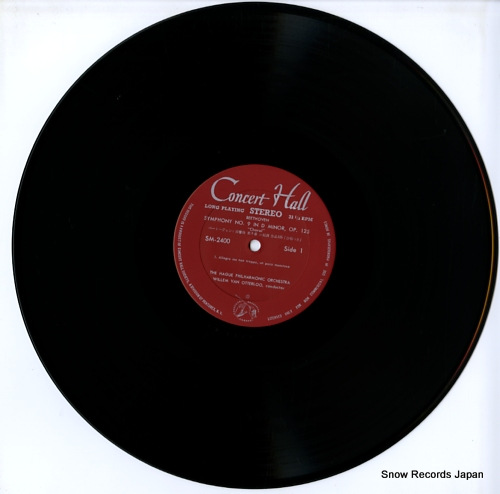 OTTERLOO, WILLEM VON beethoven; symphony no.9 choral symphony no.8 SM2400