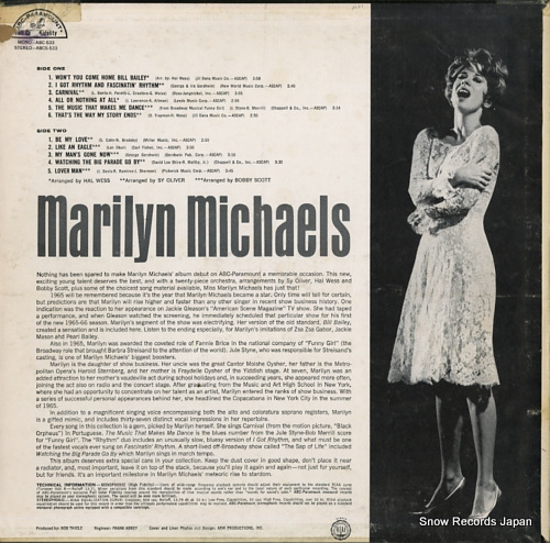 ޥ󡦥ޥ륺 marilyn michaels ABCS-533