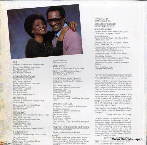LEWIS, RAMSEY, AND NANCY WILSON the two of us 28AP2926