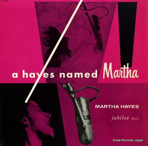 HAYES, MARTHA a hayes named martha JLP1023 / FSR-582