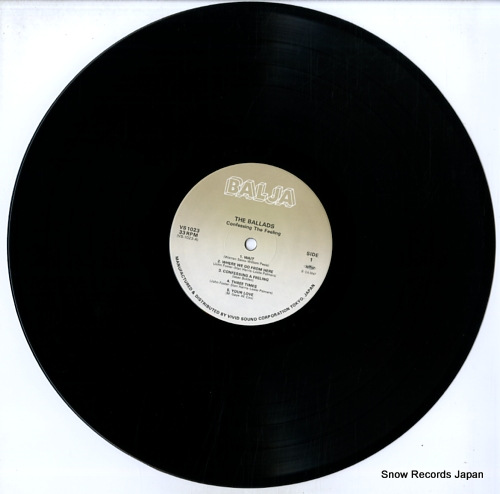 BALLADS, THE confessing the feeling VS1023