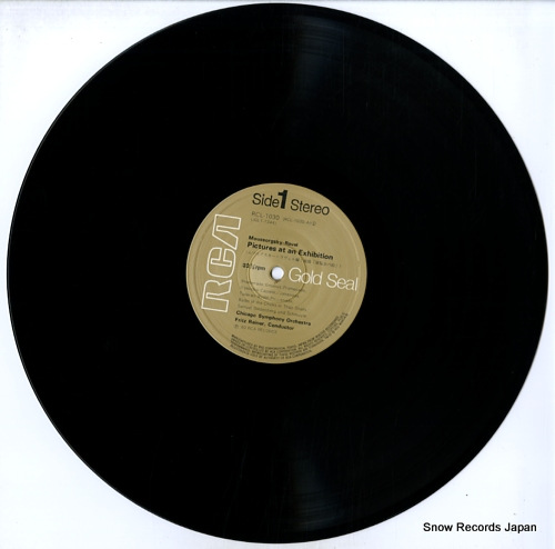 REINER, FRITZ moussorgsky; pictures at an exhibition ravel RCL-1030