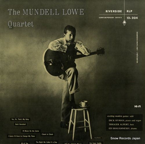 THE MUNDELL LOWE QUARTET the mundell lowe quartet SMJ-6089M