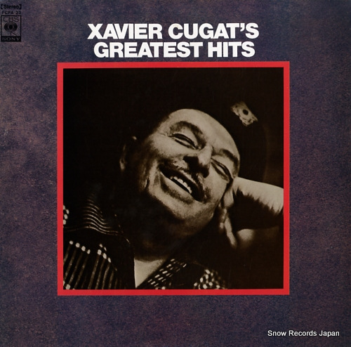 CUGAT, XAVIER xavier cugat's greatest hits FCPA-23
