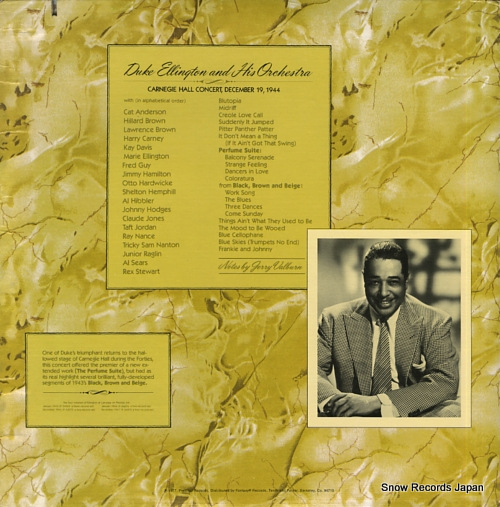 ELLINGTON, DUKE carnegie hall concerts december 1944 P-24073