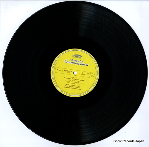 KARAJAN, HERBERT VON brahms; vier symphonien MG8858/61