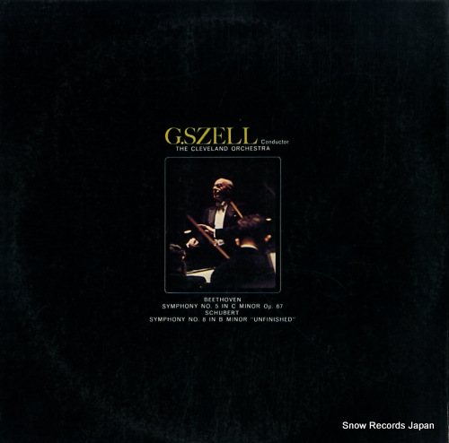 SZELL, GEORGE beethoven; symphony no.5 / schubert; symphony no.8 
