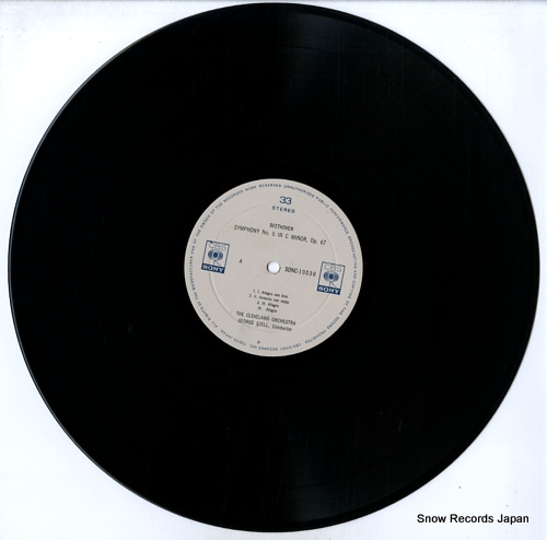 SZELL, GEORGE beethoven; symphony no.5 / schubert; symphony no.8 