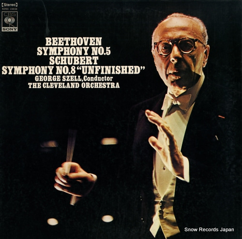 SZELL, GEORGE beethoven; symphony no.5 / schubert; symphony no.8 