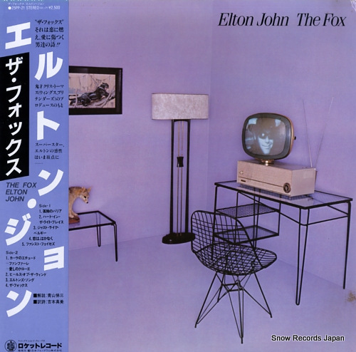 JOHN, ELTON the fox 25PP-21 - front cover