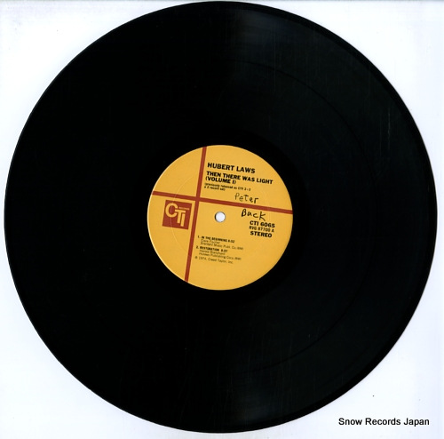 LAWS, HUBERT in the beginning vol.1 CTI6065 / RVG87700 - disc