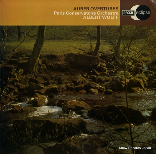 WOLFF, ALBERT auber overtures ECS695