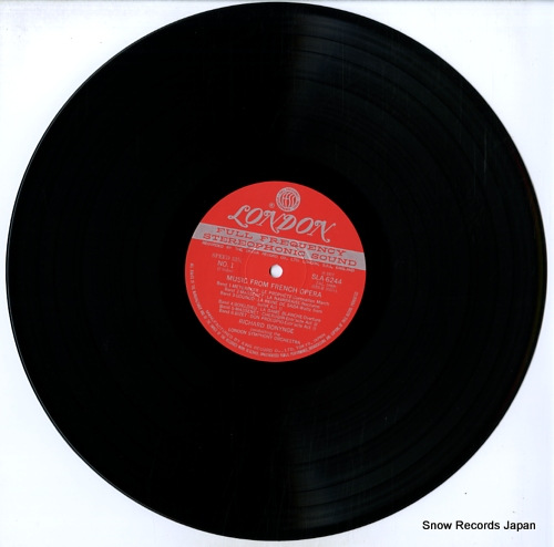 BONYNGE, RICHARD music from french opera SLA6244 - disc