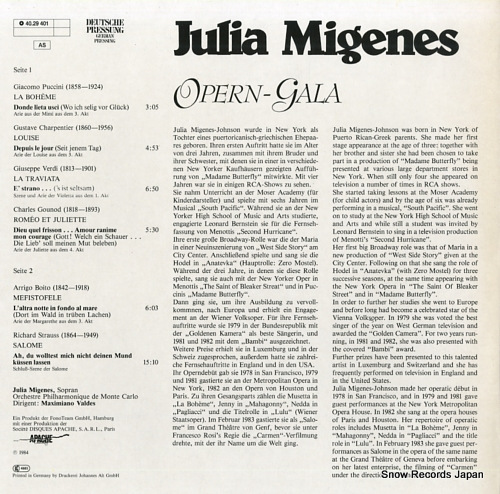MIGENES, JULIA opern-gala 40.29401