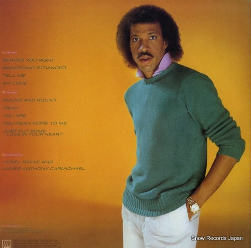 RICHIE, LIONEL lionel richie VIL-6011
