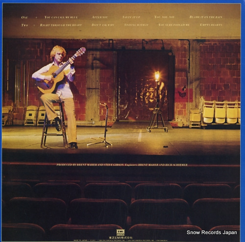 JOHNSON, MICHAEL you can call me blue EYS-81372 - back cover
