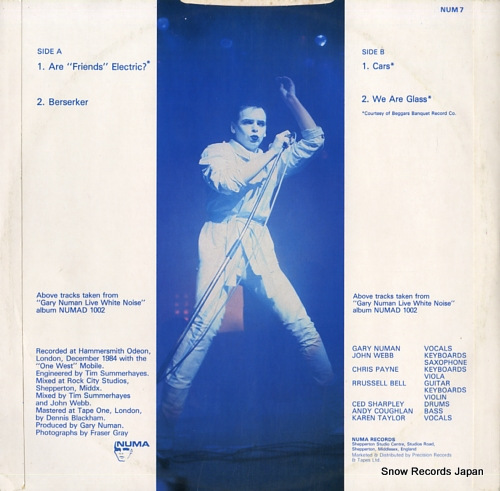 NUMAN, GARY the live ep NUM7