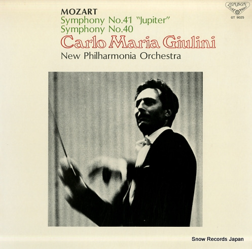 GIULINI, CARLO MARIA mozart; symphony no.41 