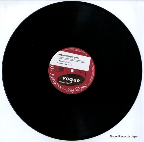 BROOKMEYER, BOB bob brookmeyer quintet BVJJ-2944 / LD.216