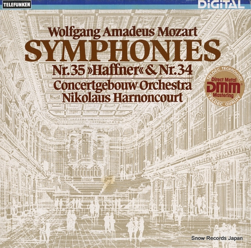 HARNONCOURT, NIKOLAUS mozart; symphonie nr.35 d-dur kv385 