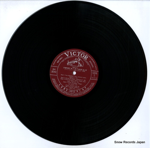 TOSCANINI, ARTURO beethoven; symphony no.7 & 8 RA-2044