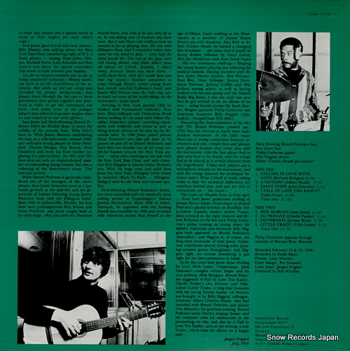 PEDERSEN, NIELS-HENNING ORSTED, AND SAM JONES double bass RJ-7134