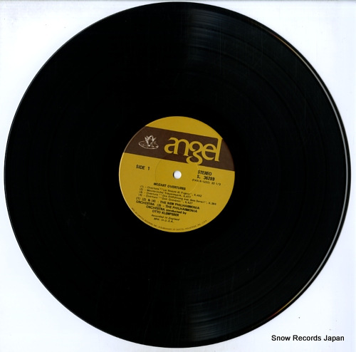 KLEMPERER, OTTO mozart; overtures S36289