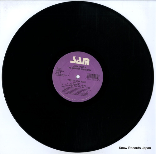 DAVIS, JOHN feel the love magic SAM5013 - disc