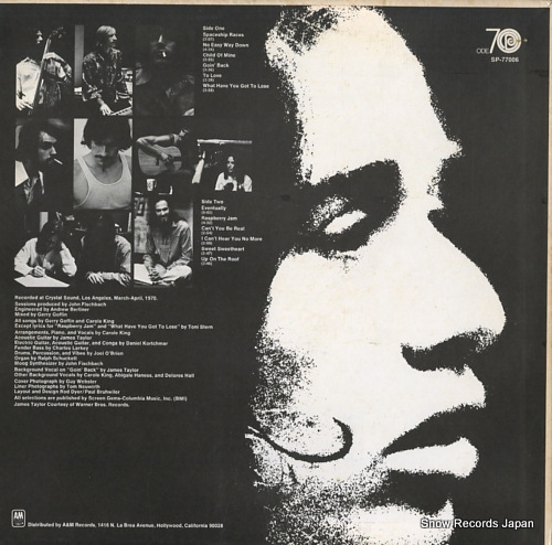KING, CAROLE writer: carole king SP-77006