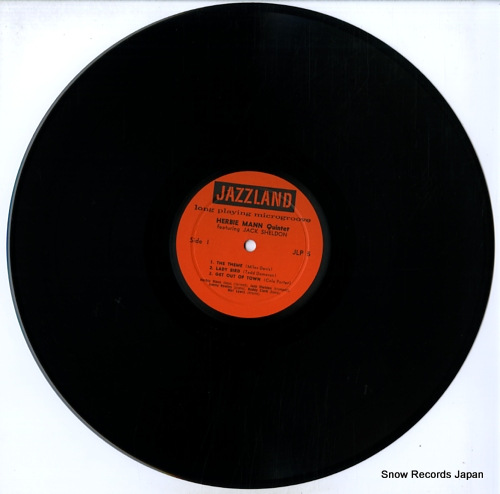 MANN, HERBIE herbie mann quintet featuring jack sheldon JLP5
