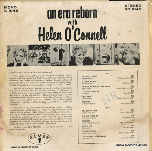 O'CONNELL, HELEN an era reborn with helen o'connell SC1045