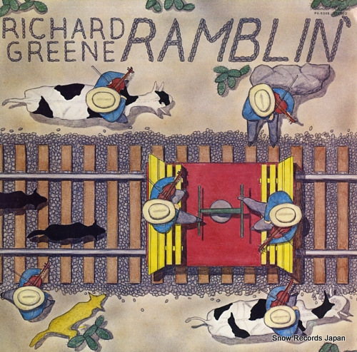 GREENE, RICHARD ramblin' PA-6348 - front cover