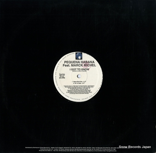 PEQUENA HABANA i got to know NST012 - back cover