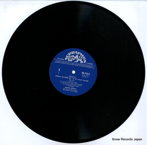 SMETANA STRING QUARTET, THE beethoven; the two string quartets no.12 no.16 OQ-7135-S