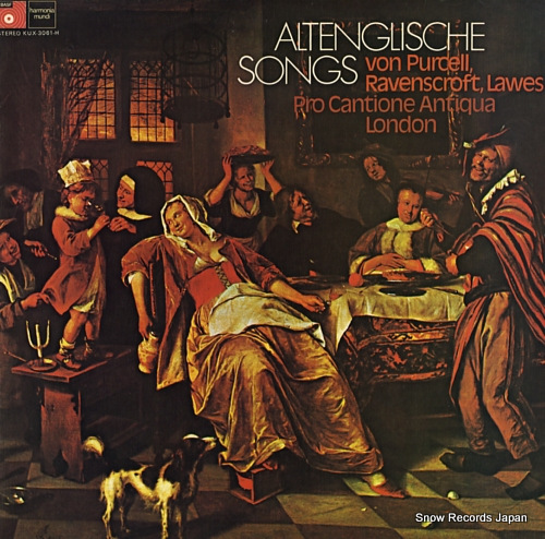 PRO CANTIONE ANTIQUA LONDON altenglische songs KUX-3061-H