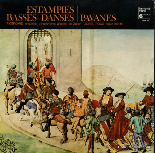 RICERCARE estampies, basses danses et pavanes HM573